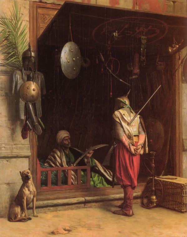 A Cairene Amorer by Jean-Leon Gerome