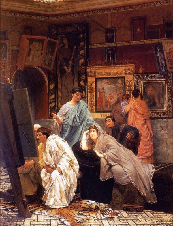 A Collection of Pictures at the Time of Augustus by Lawrence Alma-Tadema