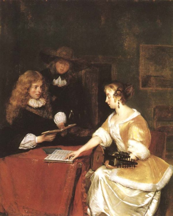 A Concert by Gerard ter Borch