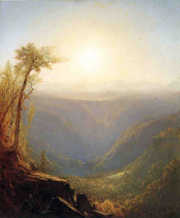 A Gorge in the Mountains by Sanford Robinson Gifford