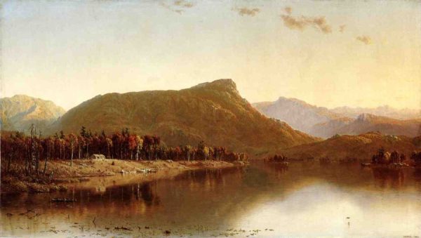 A Home in the Wilderness by Sanford Robinson Gifford