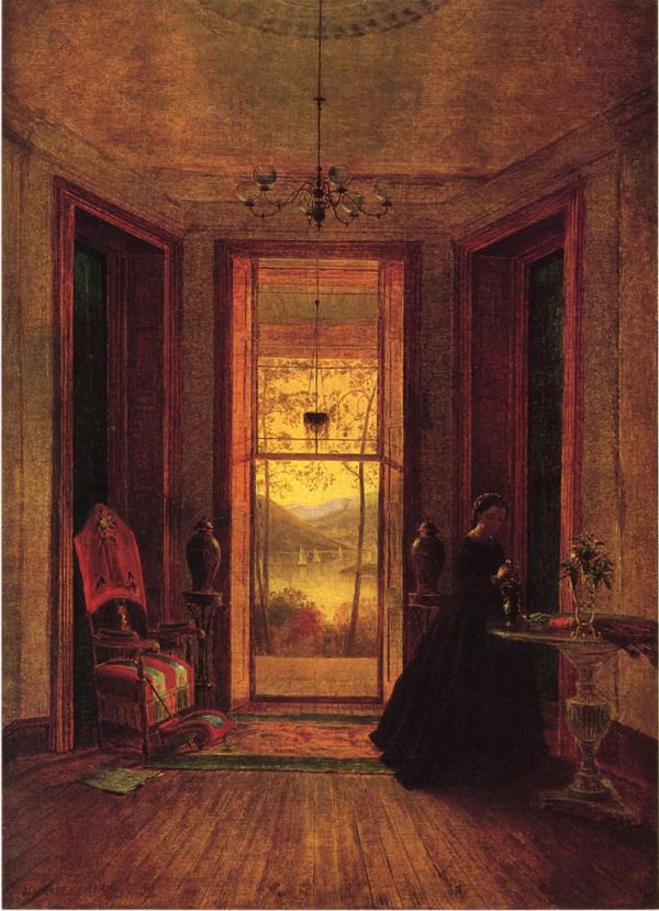 A Home on the Hudson by Thomas Worthington Whittredge