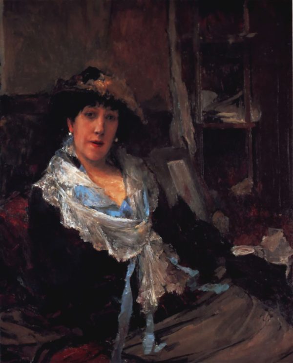 A Lady by Lepage Jules Bastien