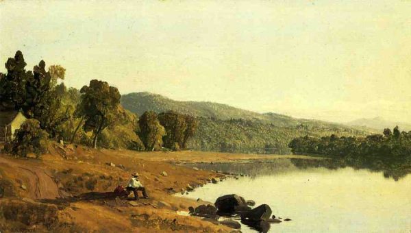 A Moment's Rest by Sanford Robinson Gifford