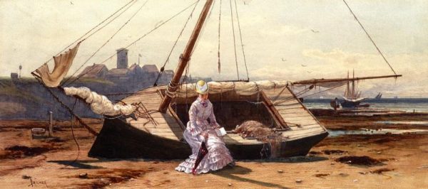 A Pensive Moment by Alfred Thompson Bricher