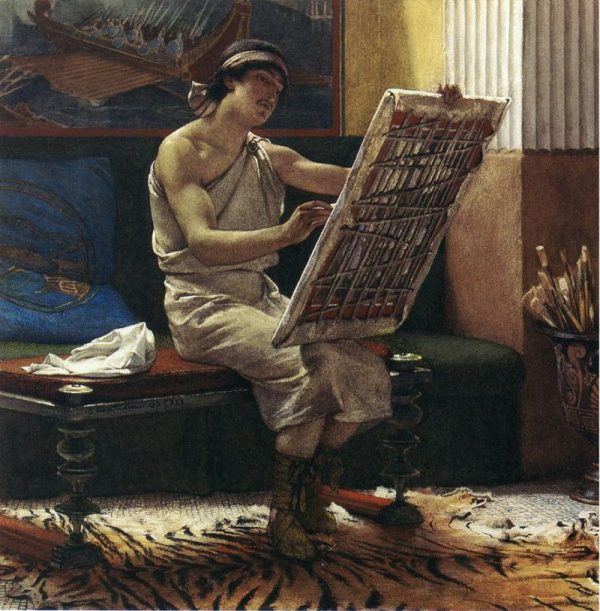 A Roman Artist by Lawrence Alma-Tadema