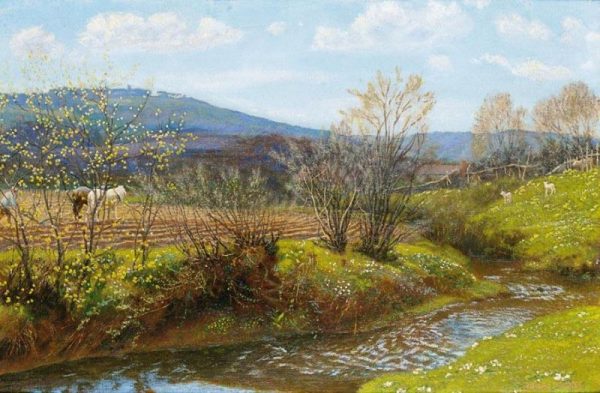 A Spring Afternoon by Arthur Hughes