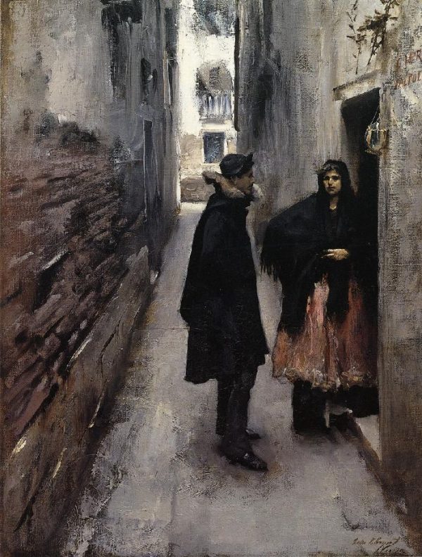 A Street in Venice II by John Singer Sargent