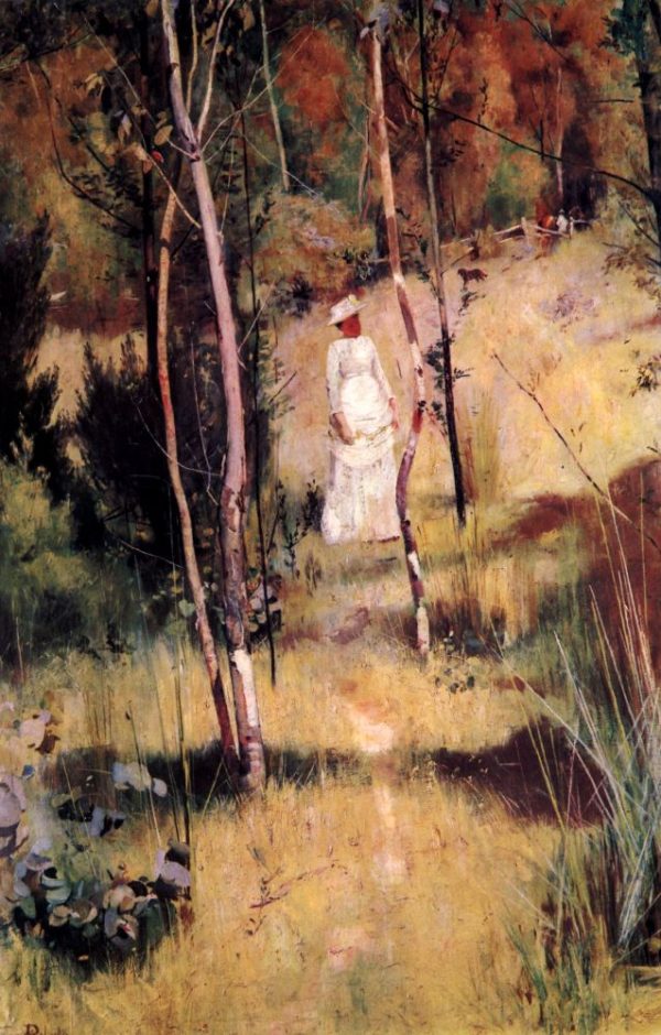 A Summer Morning Tiff by Tom Roberts