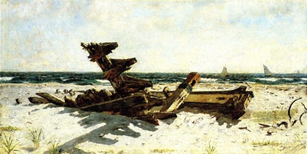 A Wreck at Rackaway by Joseph Decker