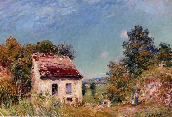 Abandoned House by Alfred Sisley