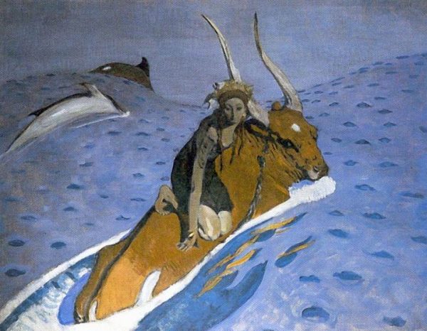 Abduction of Europe by Valentin Alexandrovich Serov