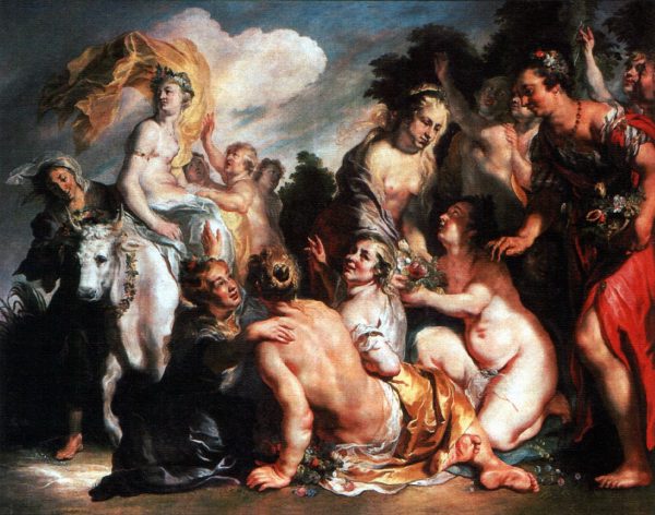 Abduction of Europe by Jacob Jordaens