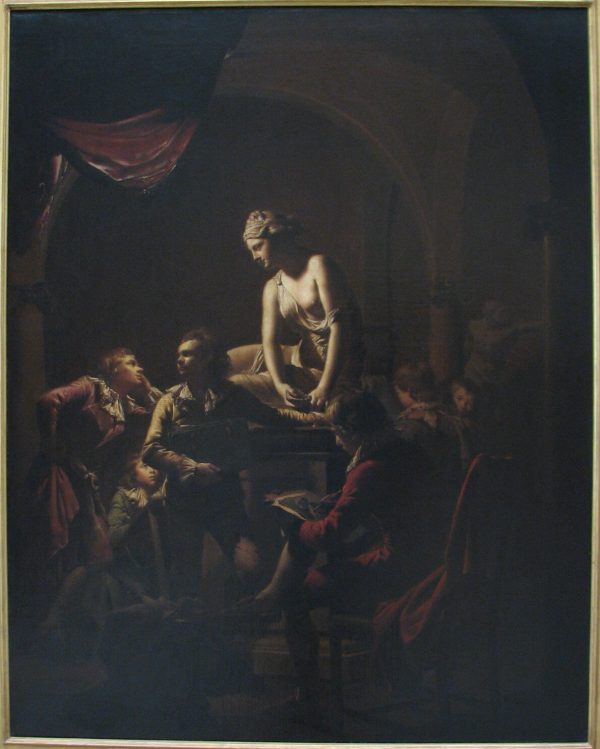 Academy by Joseph Wright