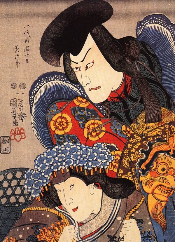 Actors by Utagawa Kuniyoshi