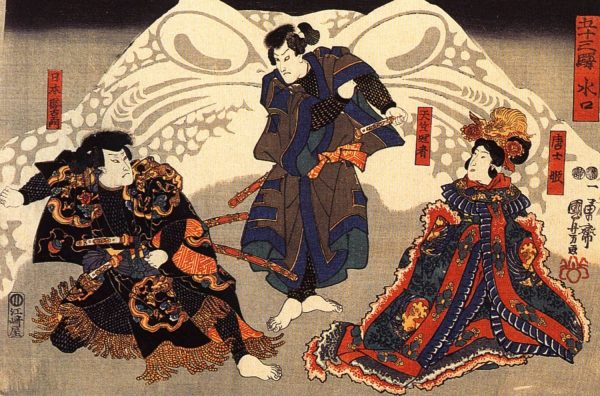 Actors N3 by Utagawa Kuniyoshi
