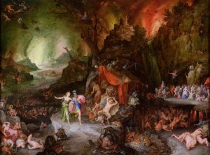 Aeneas and the Sibyl in the Underworld 1598 by Otto Eerelman - hand-painted oil reproduction