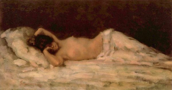 Akt by Nicolae Grigorescu
