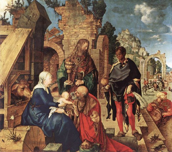 Adoration of the magi durer by Albrecht Durer