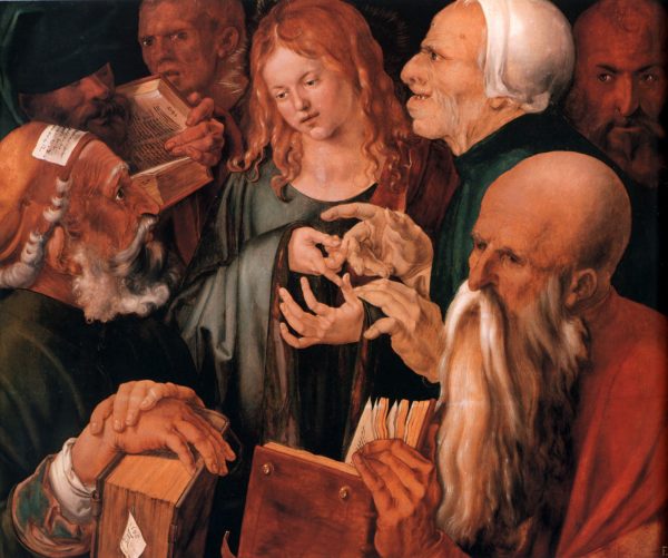 Christ among the Doctors by Albrecht Durer