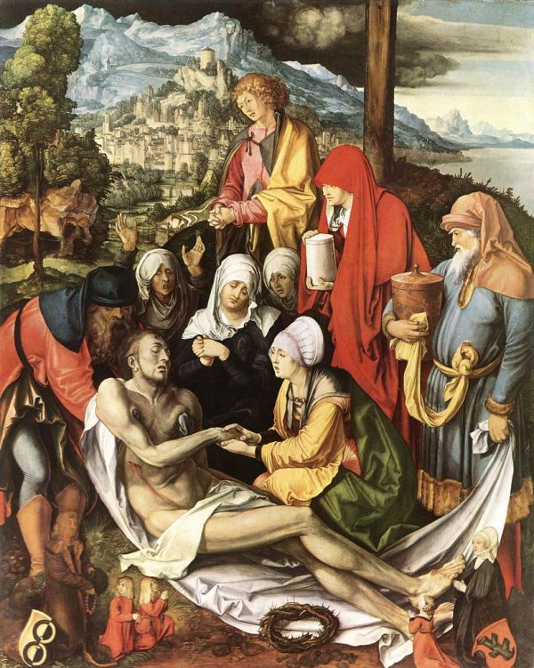Lamentation for Christ by Albrecht Durer