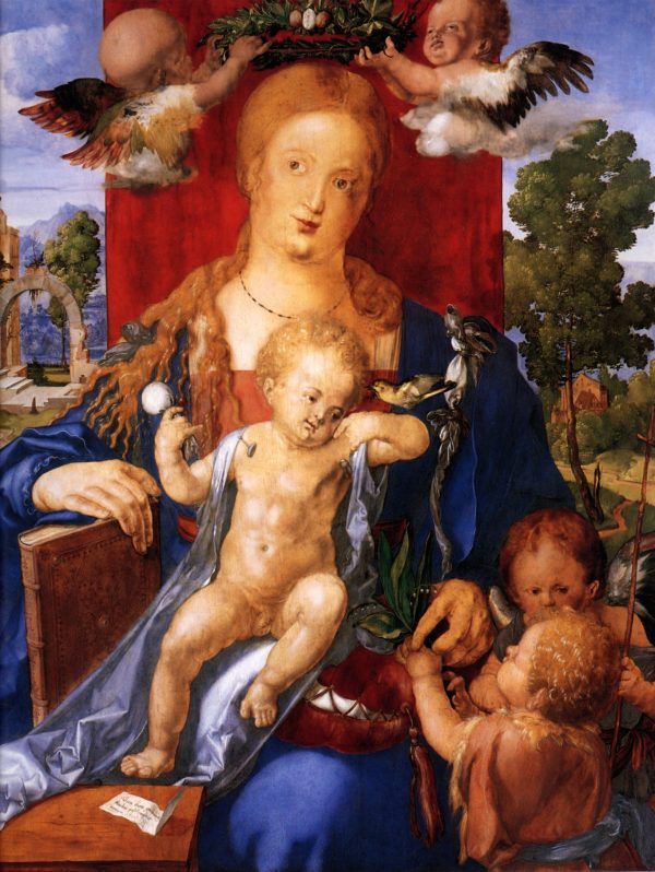 Madonna with the Siskin by Albrecht Durer
