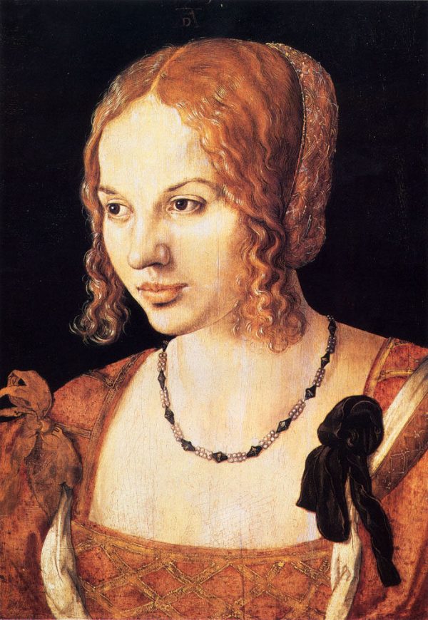 Venezianische junge Frau portrait of lady by Albrecht Durer