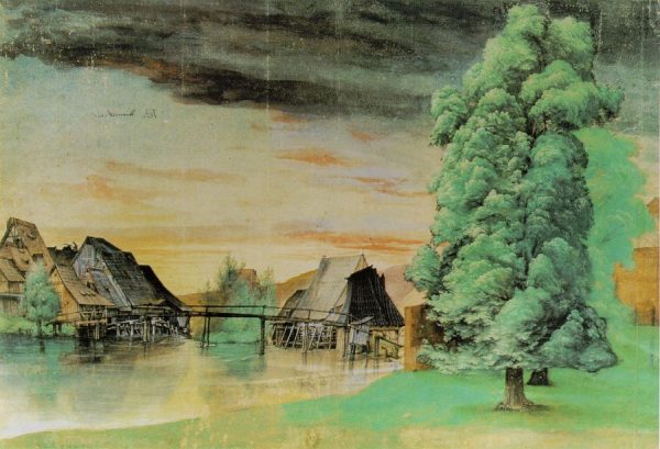 Willow Mill by Albrecht Durer