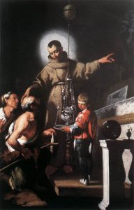 The Miracle of Saint Diego of Alcantara by Bernardo Strozzi - hand-painted oil reproduction