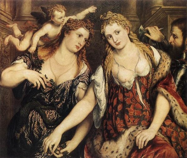 Allegory by Paris Bordone