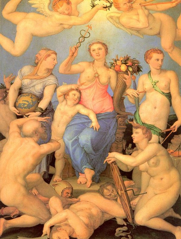 Allegory Of Happiness by Agnolo Bronzino