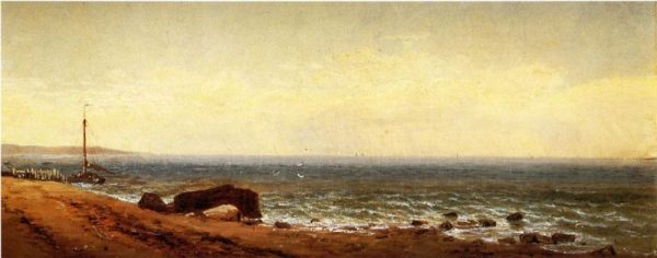 Along the Shore b by Alfred Thompson Bricher