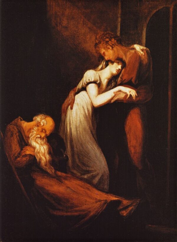Huon and Amanda with the Dead Alphonso by Henry Fuseli