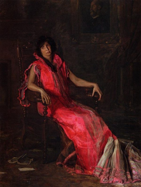 An Actress by Thomas Eakins