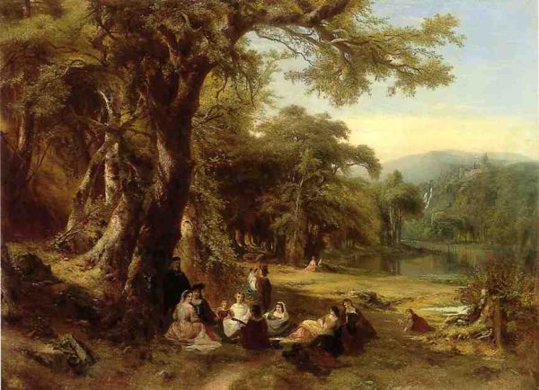 An Afternoon Concert by James McDougal Hart