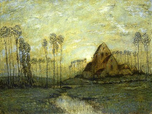 An Old Church At Montreuil by Henry Dearth