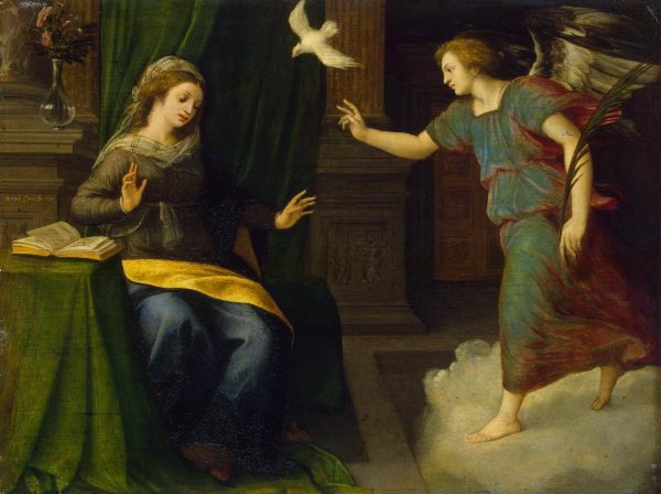 Annunciation by Michiel van Coxcie