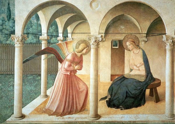 Annunciation c by Fra Angelico