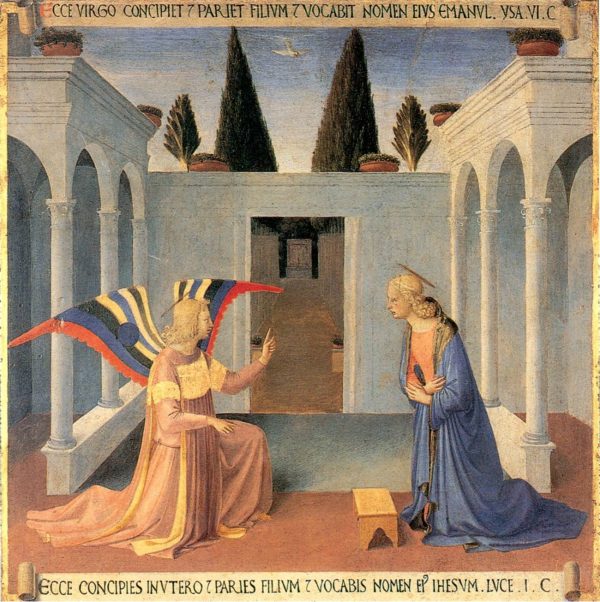 Annunciation d by Fra Angelico