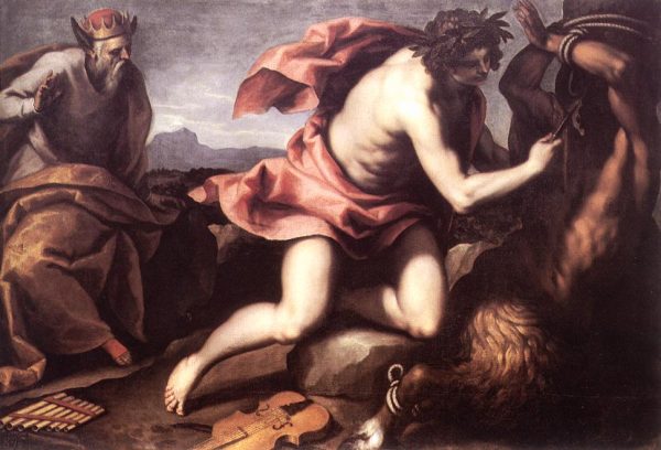 Apollo and Marsyas by Palma Giovane