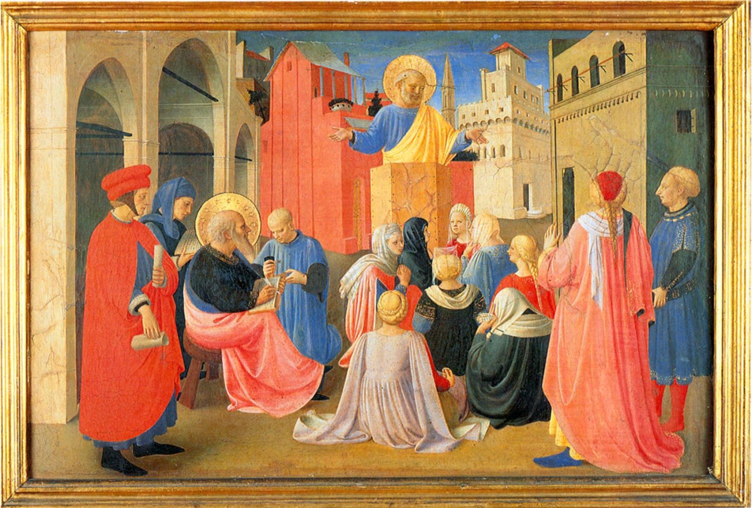 Apostle Peter Preaching