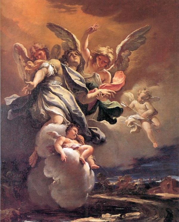 Apotheosis of St. Sebastian by Sebastiano Ricci