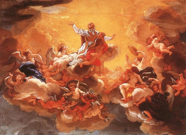 Apotheosis of St Ignatius by Baciccio