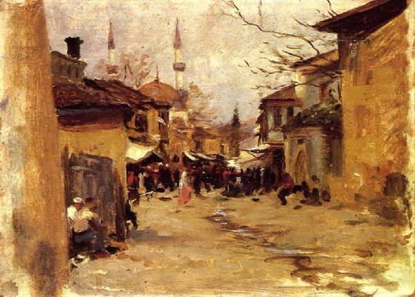 Arab Street Scene by John Singer Sargent