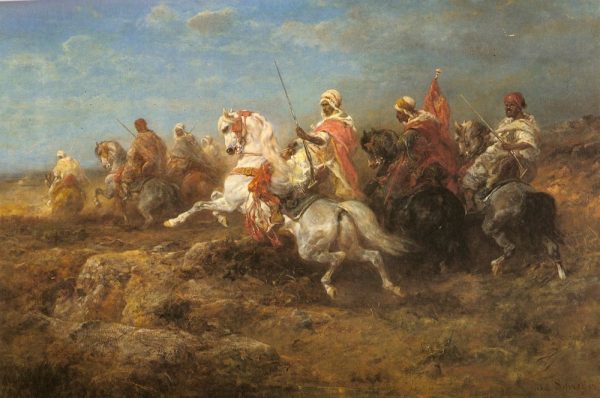 Arabian Patrol by Adolf Schreyer