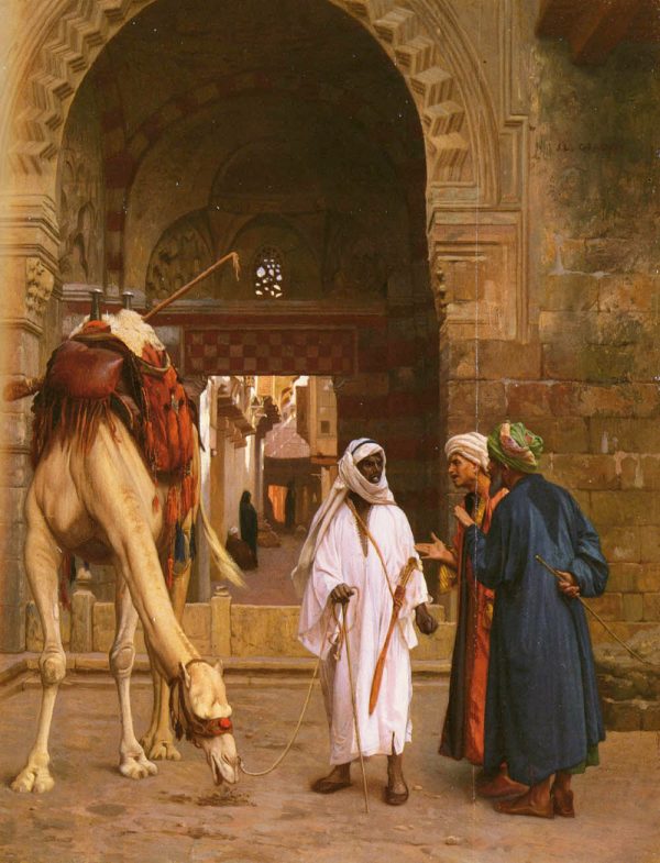 Arabs Arguing by Jean-Leon Gerome