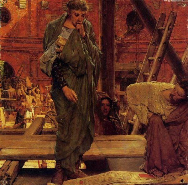 Architecture in Ancient Rome by Lawrence Alma-Tadema