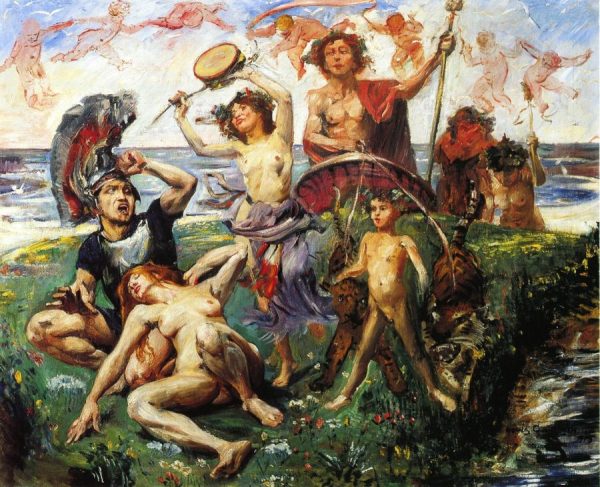 Ariadne auf Naxos by Lovis Corinth