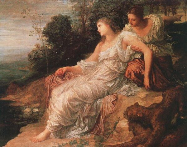 Ariadne on the Island of Naxos by George Frederic Watts