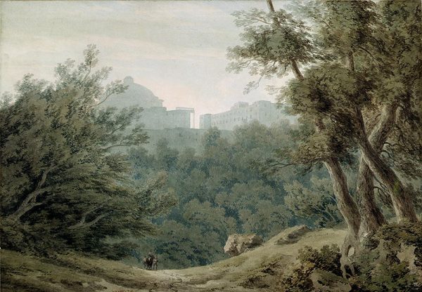 Arriccia near Albano by John Robert Cozens